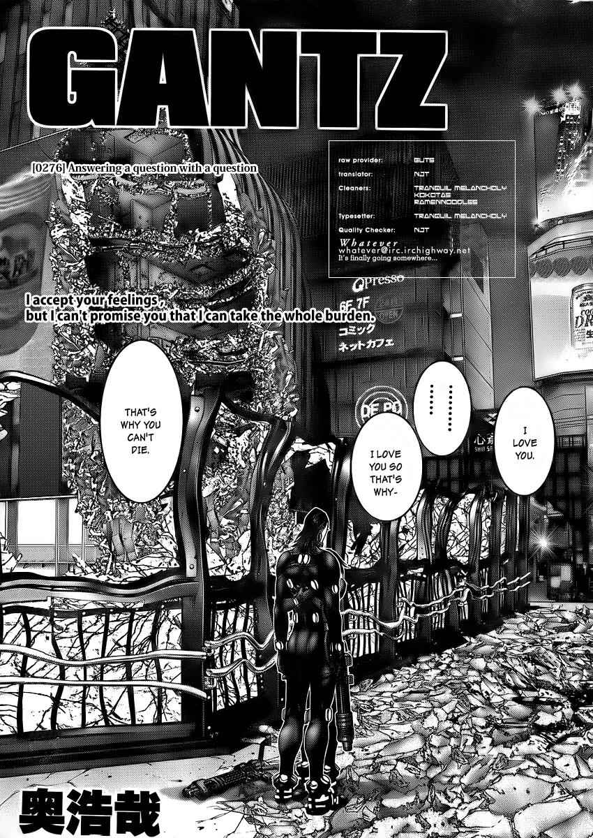 Gantz Chap 276 - Next Chap 277