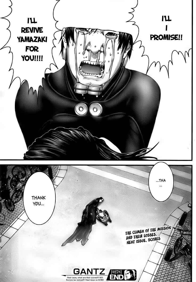 Gantz Chap 278 - Next Chap 279