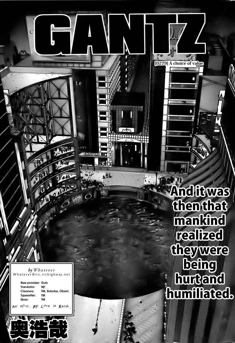 Gantz Chap 279 - Next Chap 280
