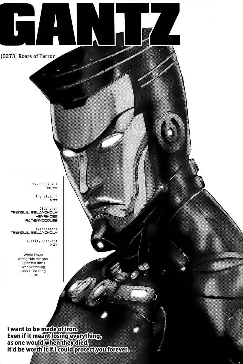 Gantz Chap 273 - Next Chap 274