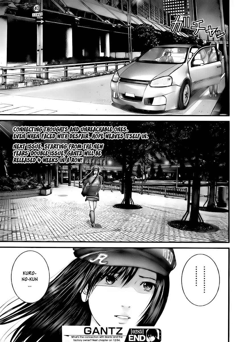 Gantz Chap 285 - Next Chap 286