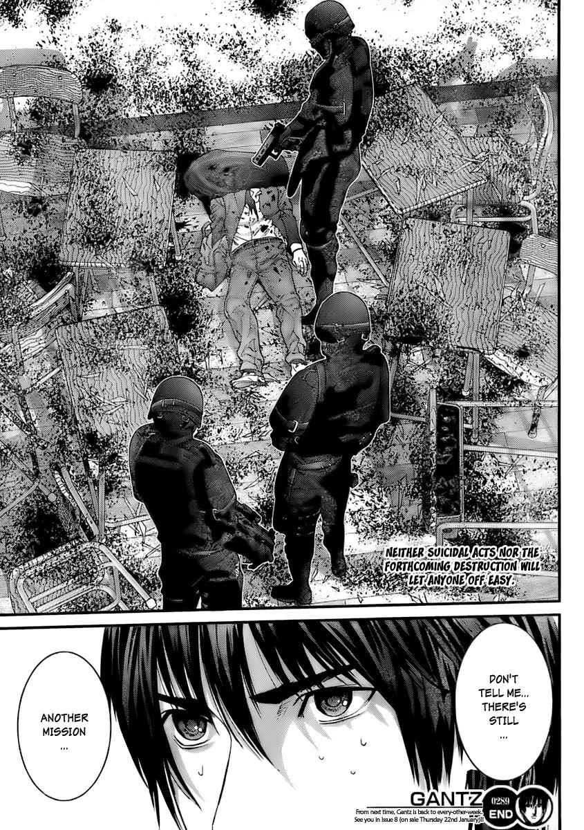 Gantz Chap 289 - Next Chap 290