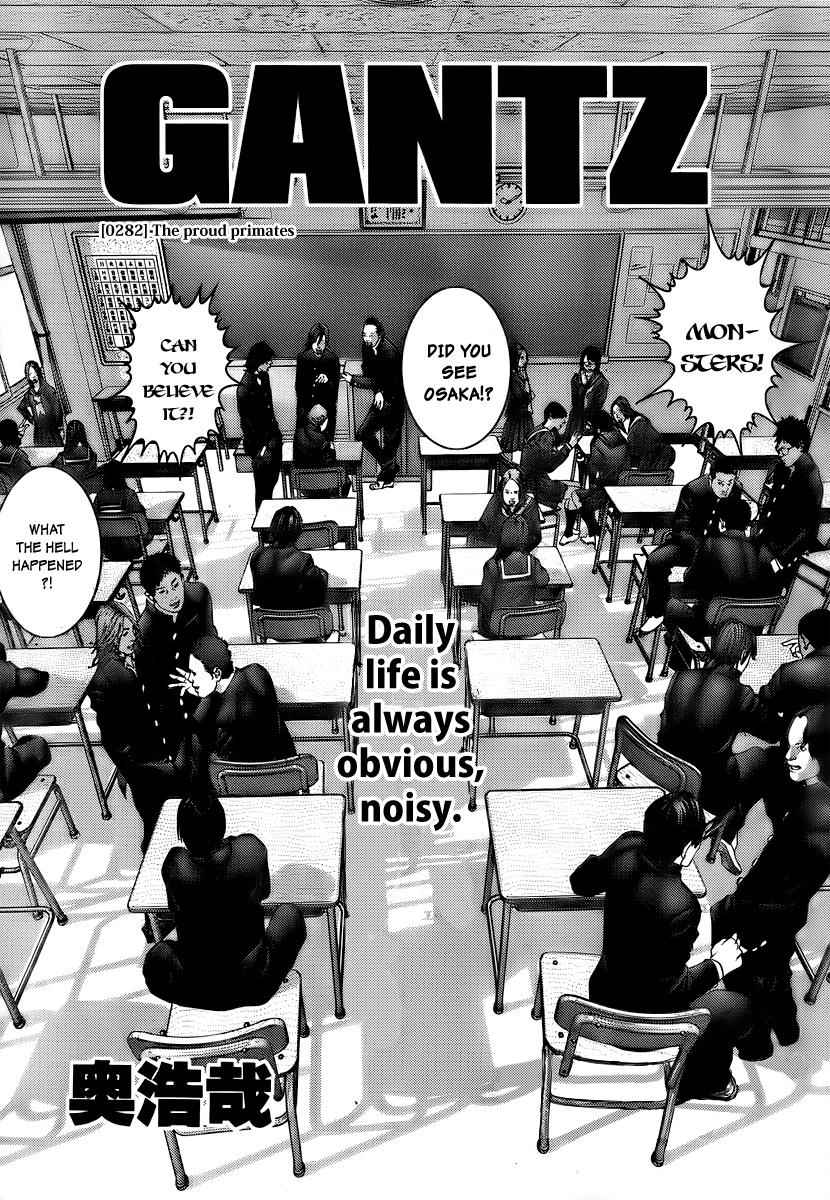 Gantz Chap 282 - Next Chap 283