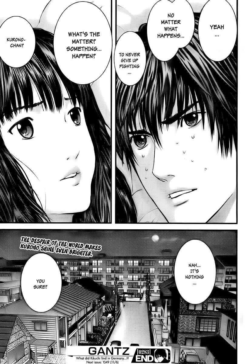 Gantz Chap 283 - Next Chap 284