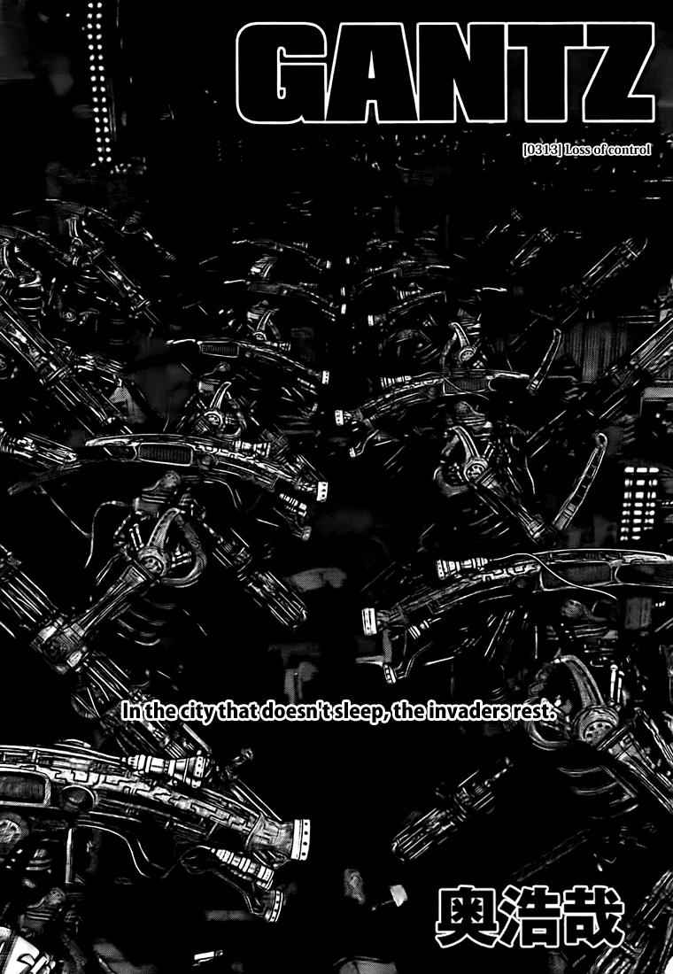Gantz Chap 313 - Next Chap 314