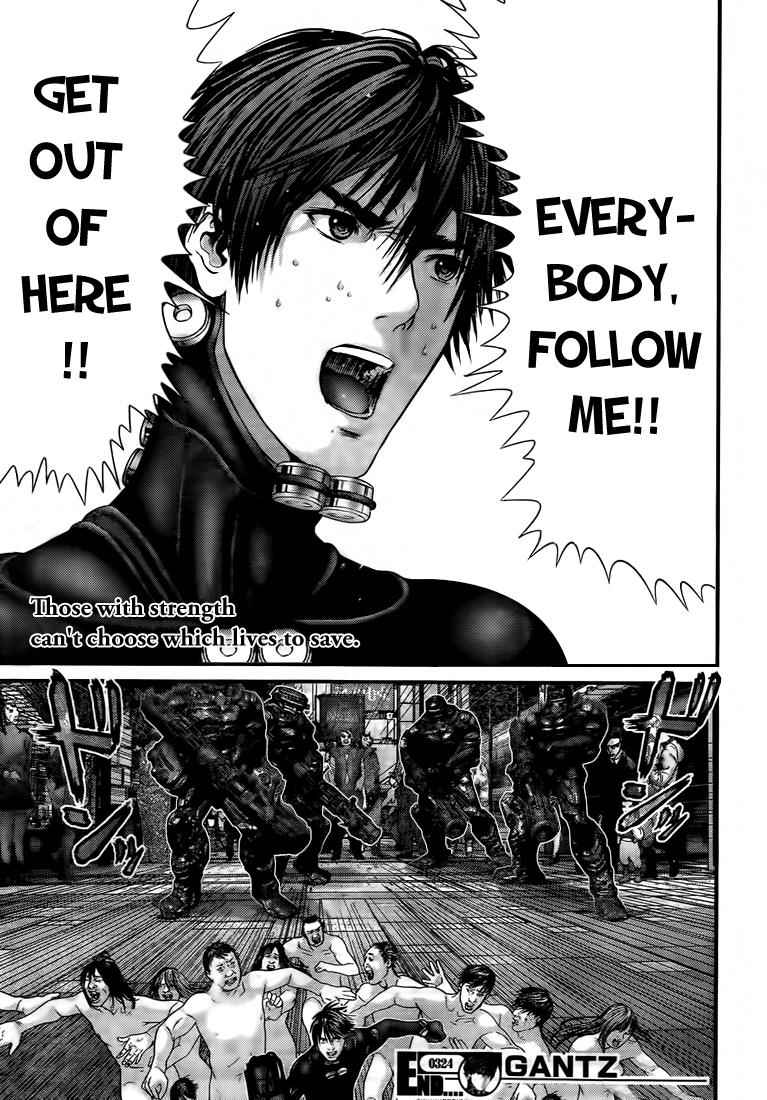 Gantz Chap 324 - Next Chap 325