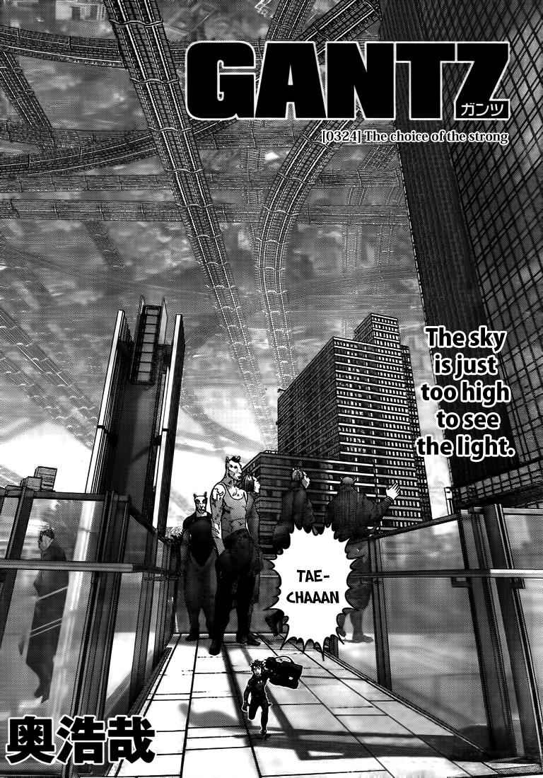 Gantz Chap 324 - Next Chap 325