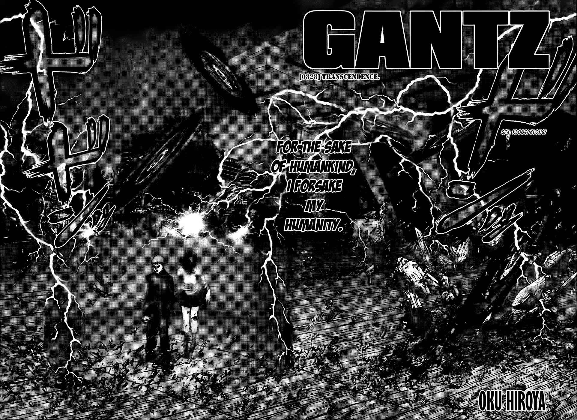 Gantz Chap 328 - Next Chap 329