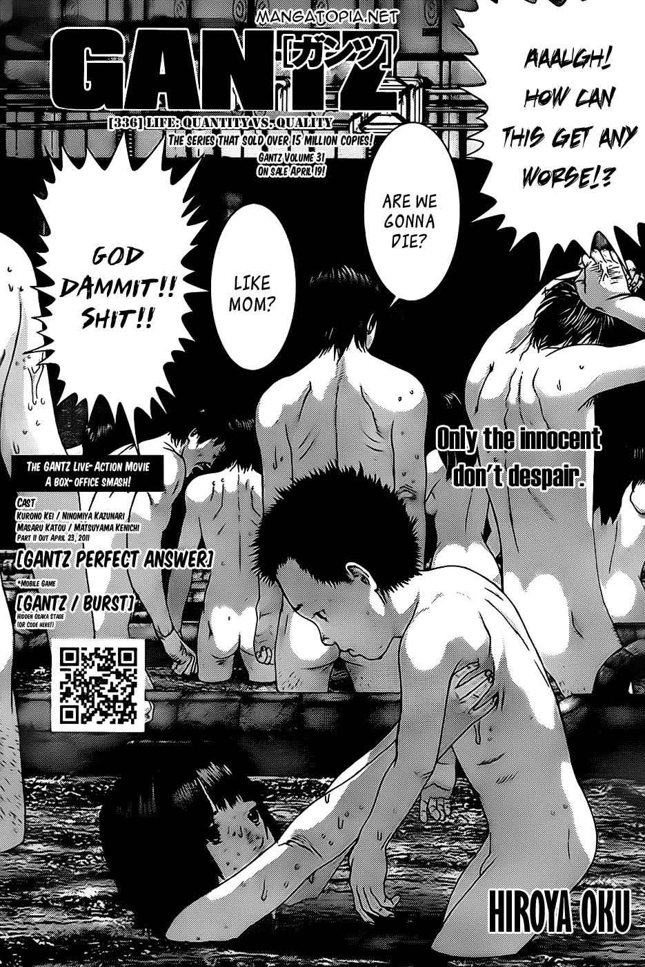 Gantz Chap 336 - Next Chap 337