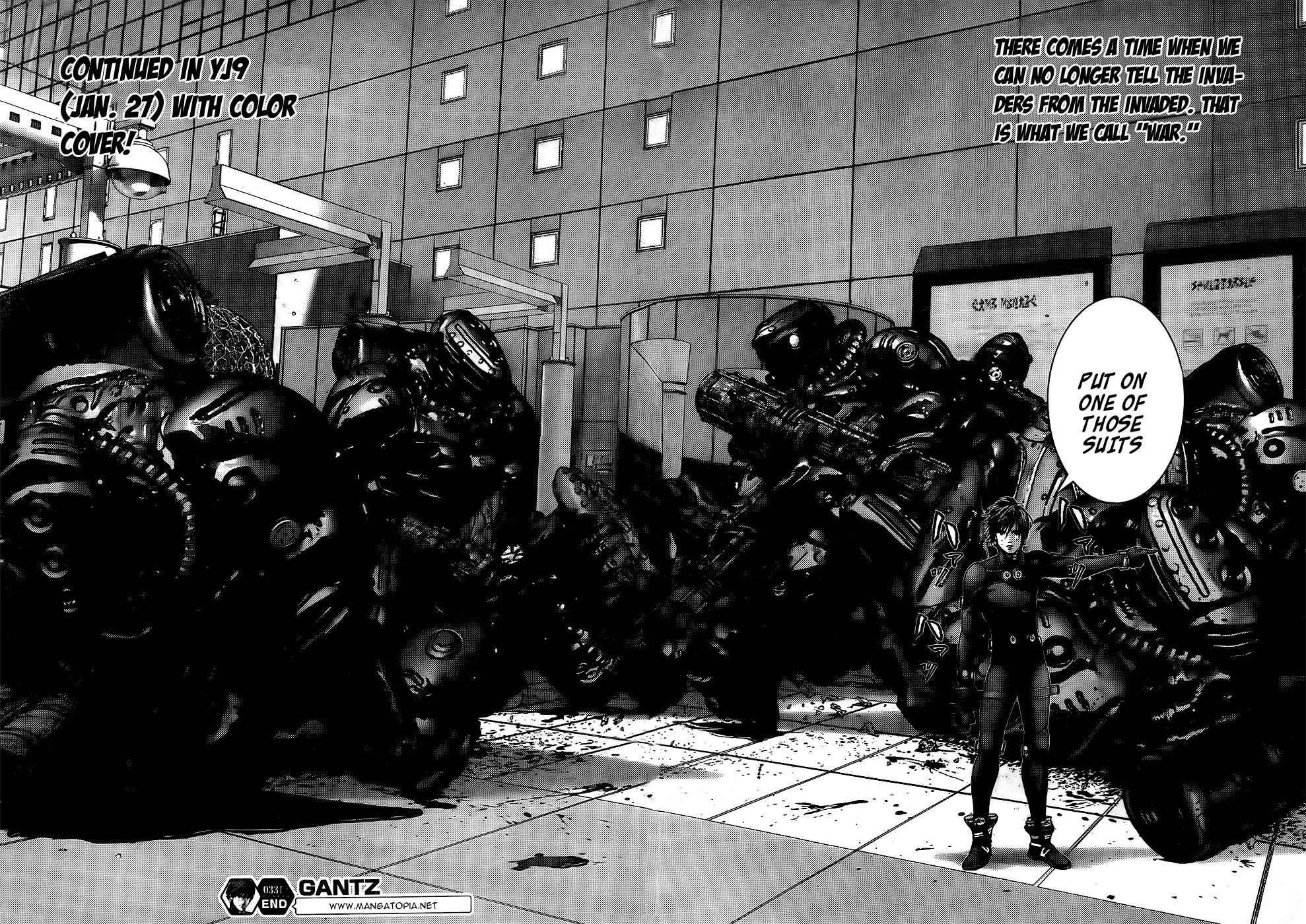 Gantz Chap 331 - Next Chap 332