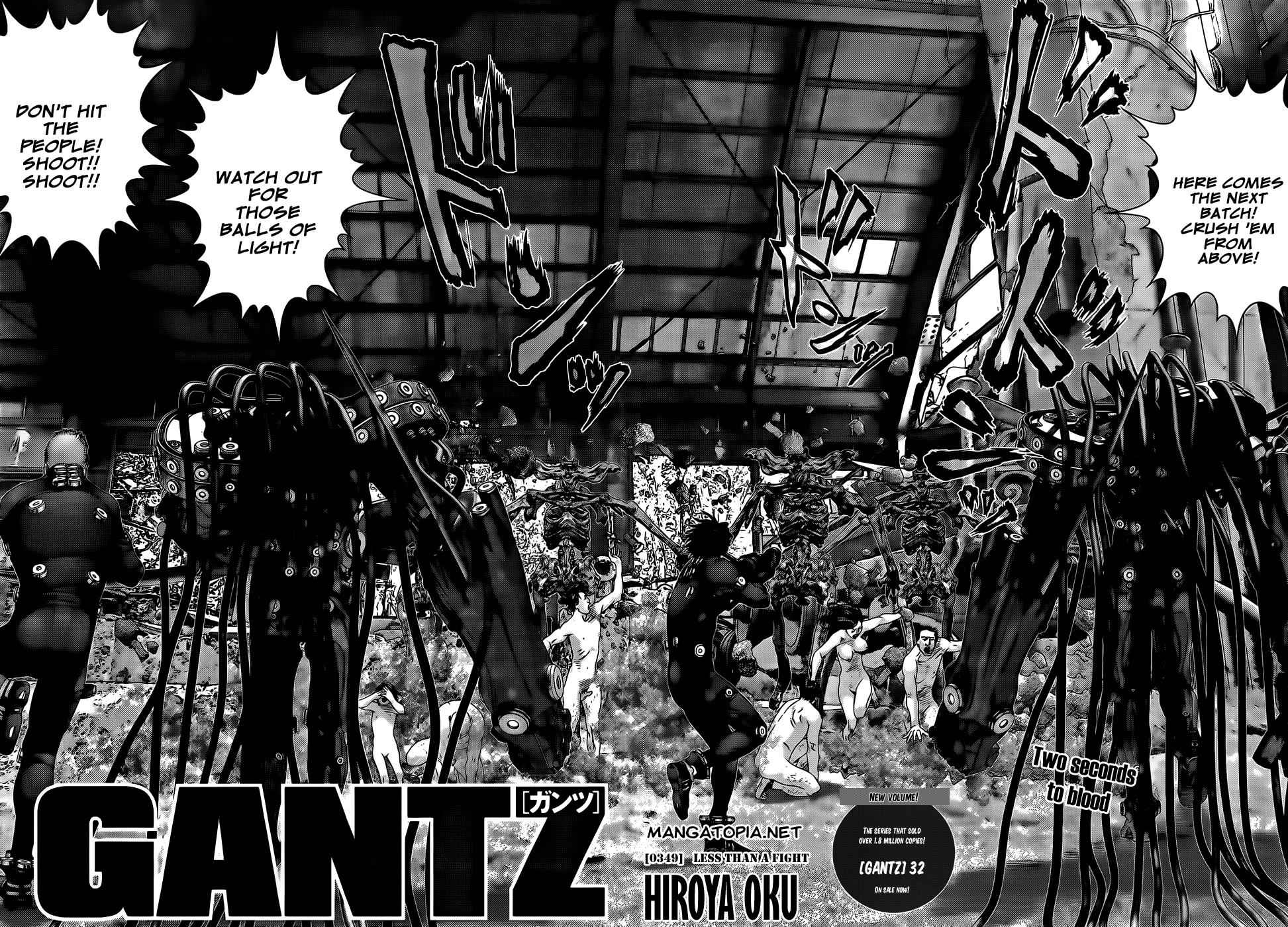 Gantz Chap 349 - Next Chap 350