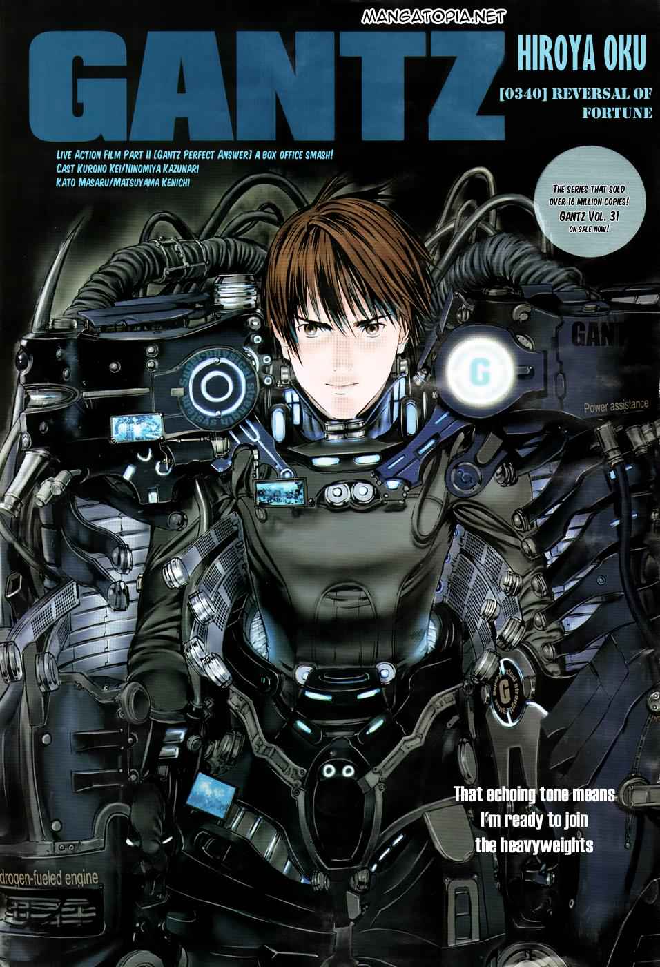 Gantz Chap 340 - Next Chap 341