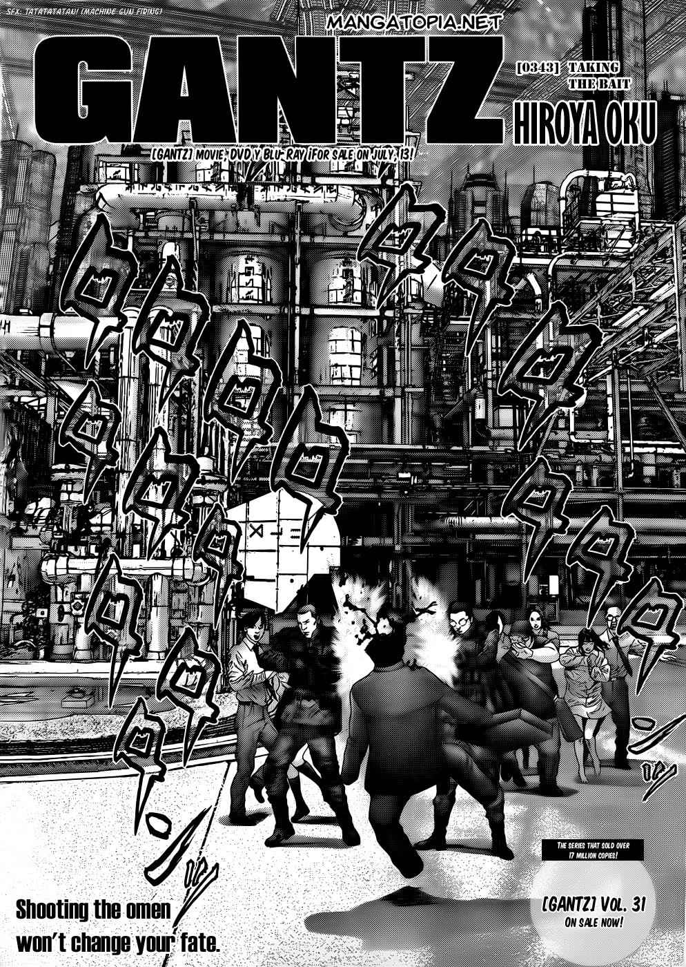 Gantz Chap 343 - Next Chap 344