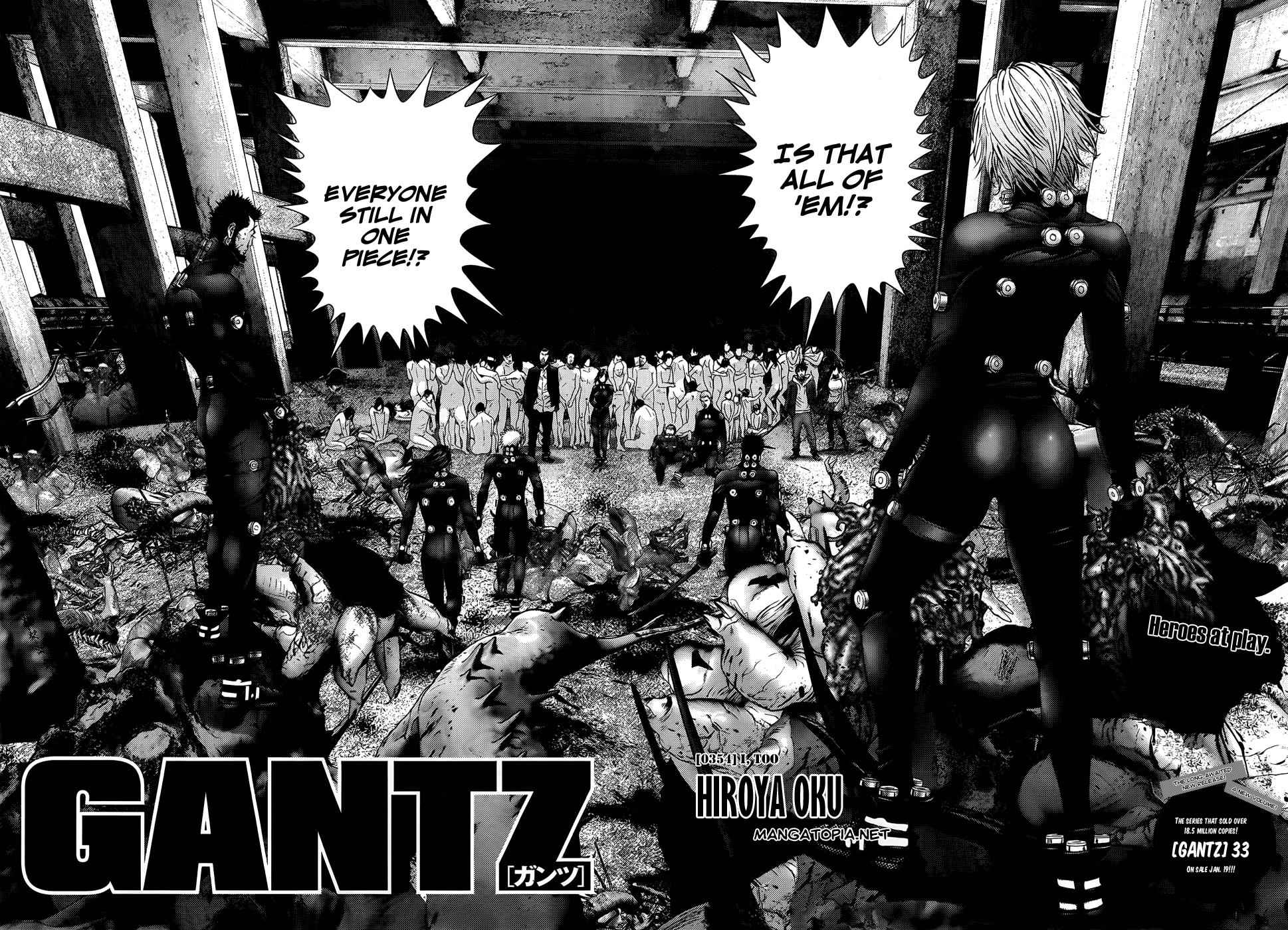 Gantz Chap 354 - Next Chap 355
