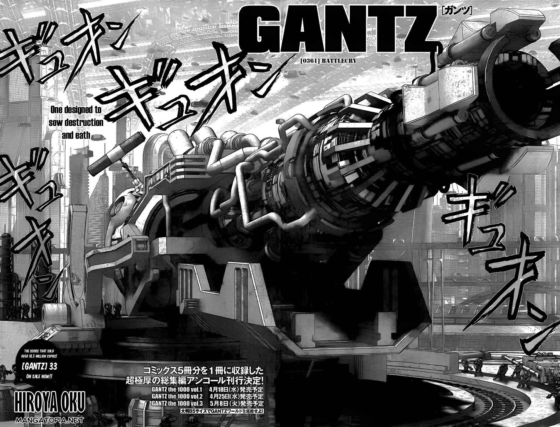 Gantz Chap 361 - Next Chap 362