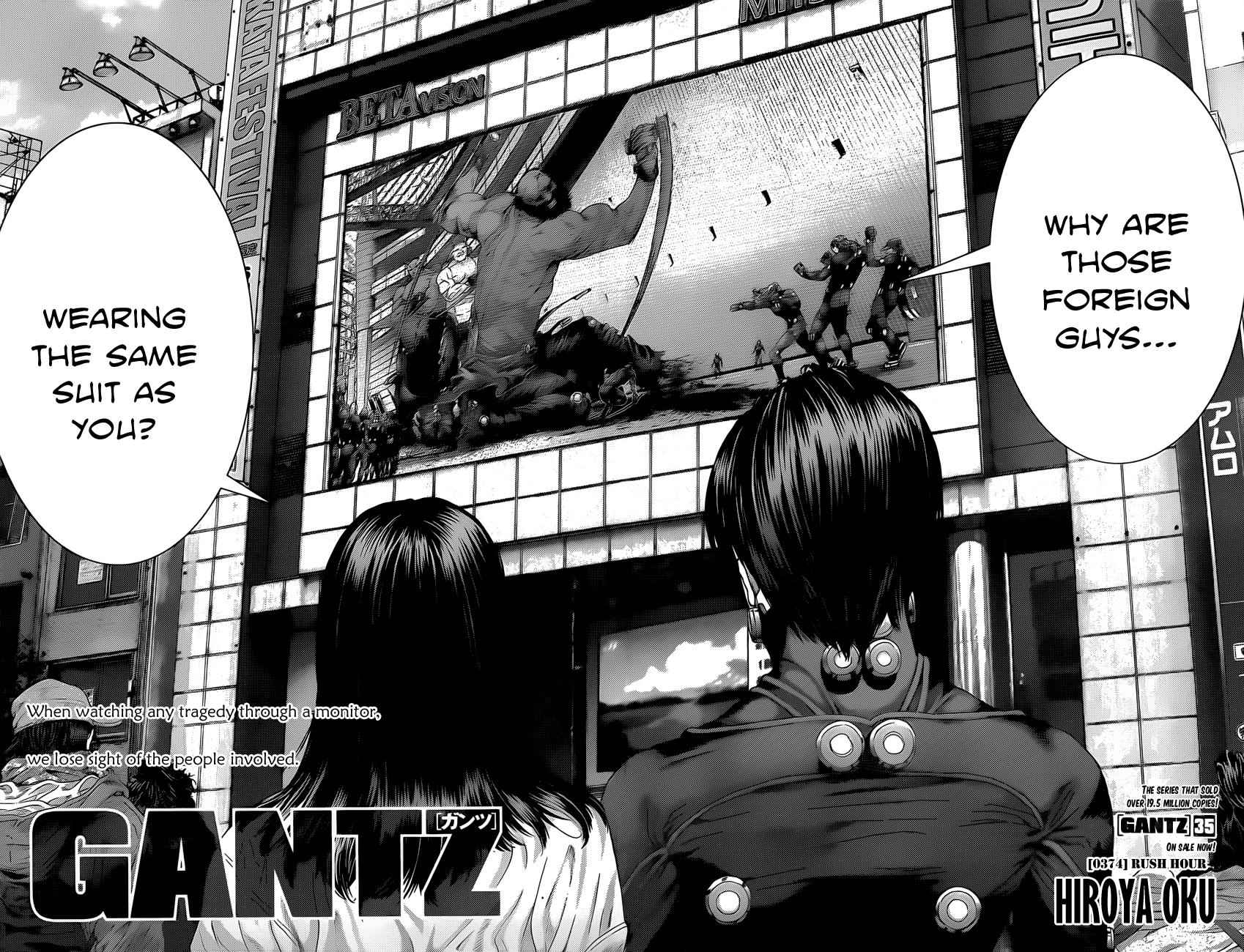 Gantz Chap 374 - Next Chap 375