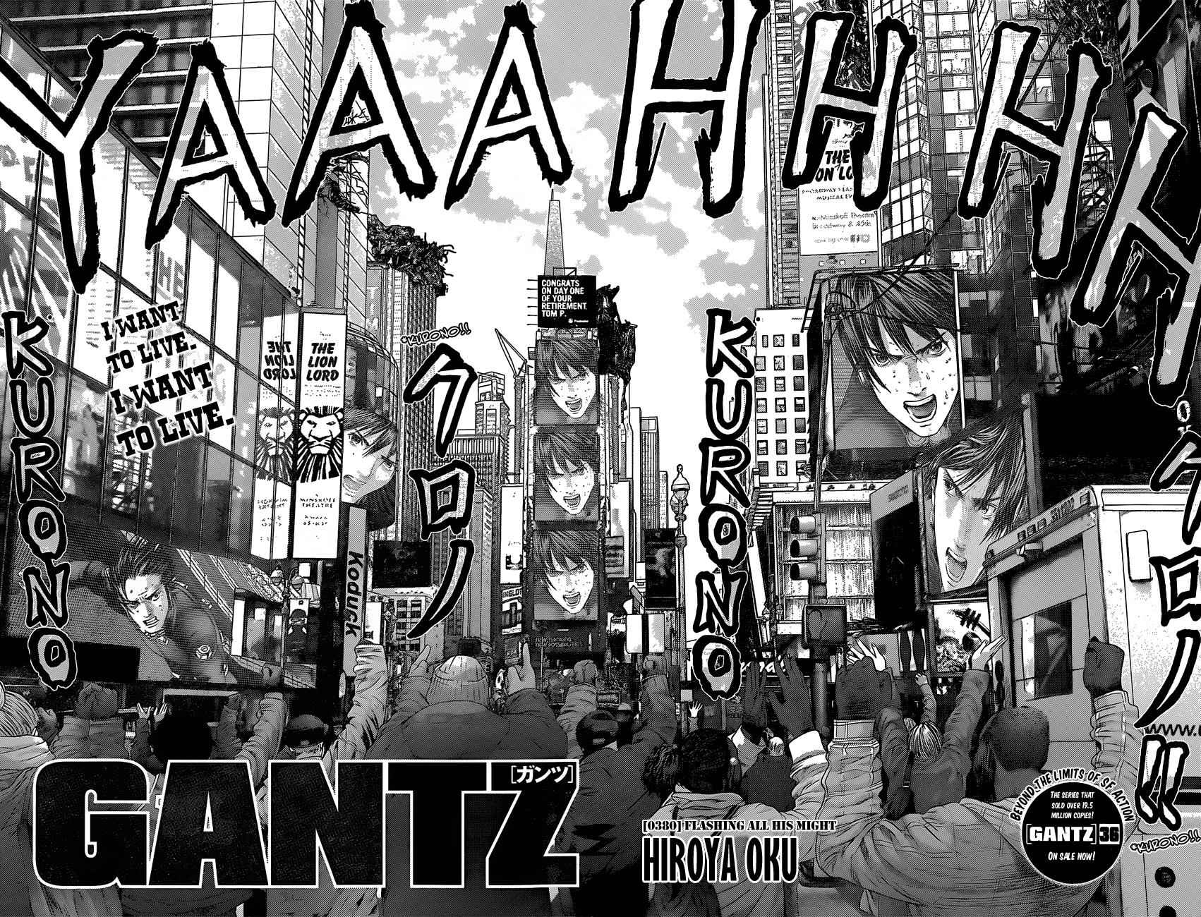 Gantz Chap 380 - Next Chap 381