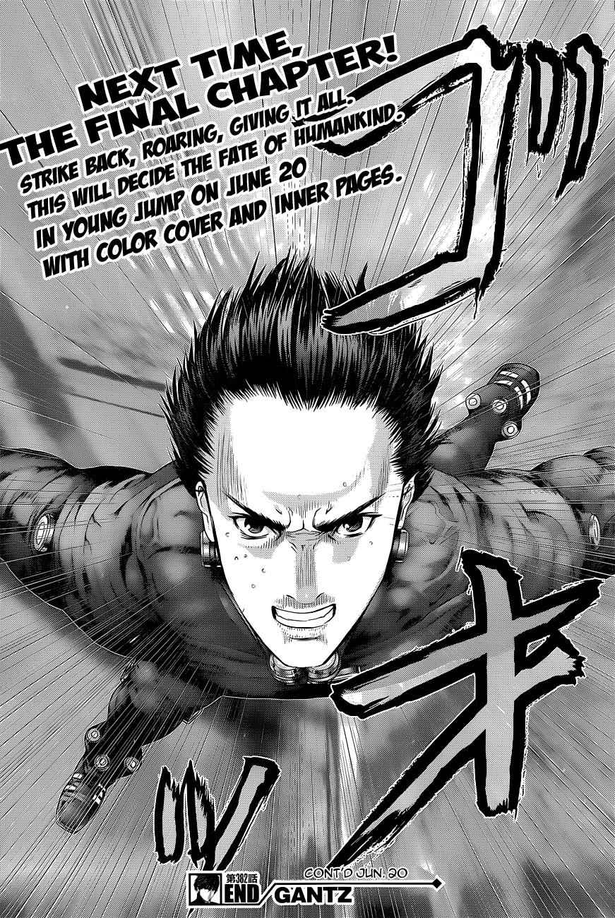 Gantz Chap 382 - Next Chap 383