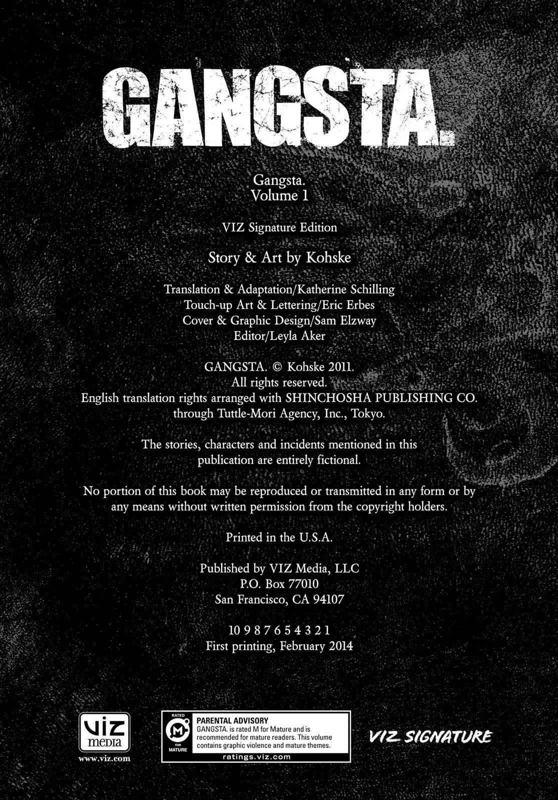 Gangsta. Chap 5 - Next Chap 6
