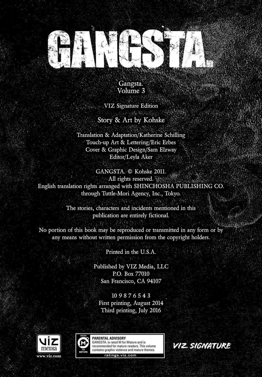 Gangsta. Chap 16 - Next Chap 17