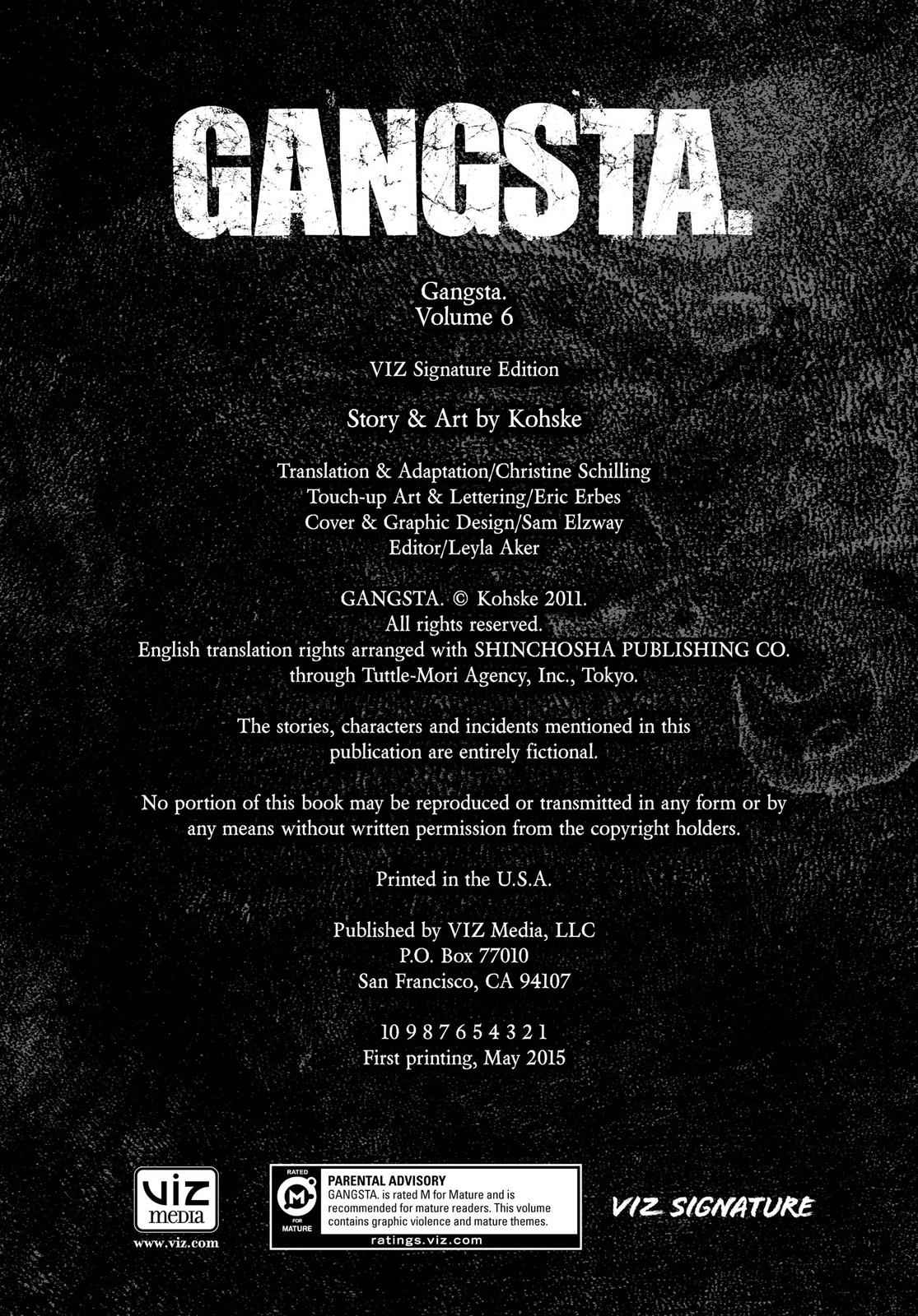 Gangsta. Chap 34 - Next Chap 35