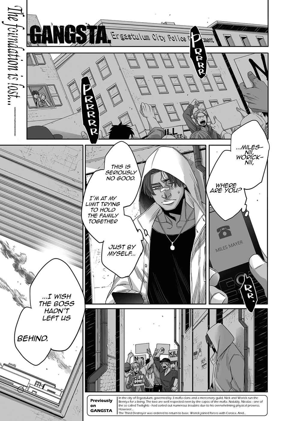 Gangsta. Chap 50 - Next Chap 51