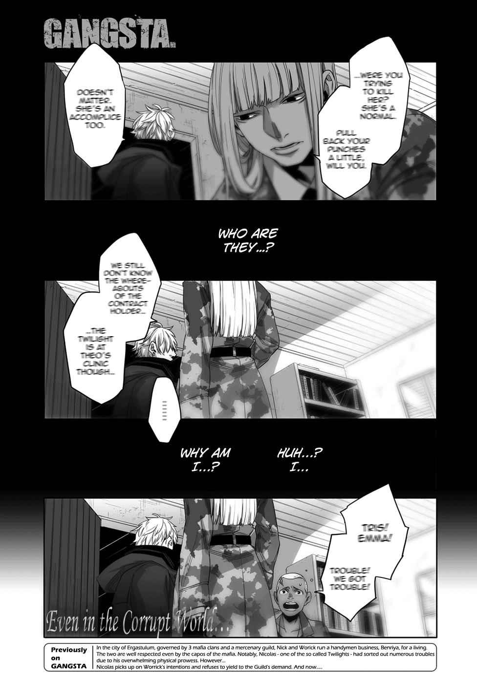 Gangsta. Chap 52 - Next Chap 53