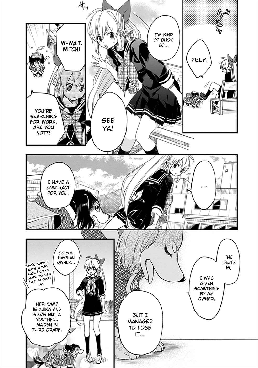 Gendai Majo no Shuushoku Jijou Chap 6 - Next Chap 7