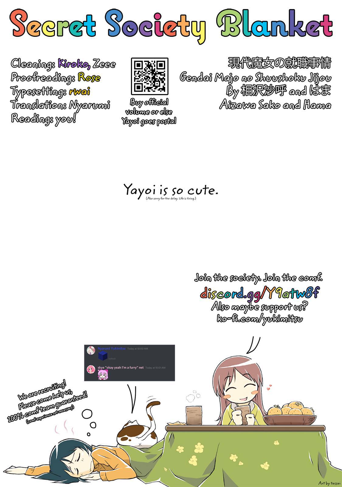 Gendai Majo no Shuushoku Jijou Chap 17 - Next Chap 18