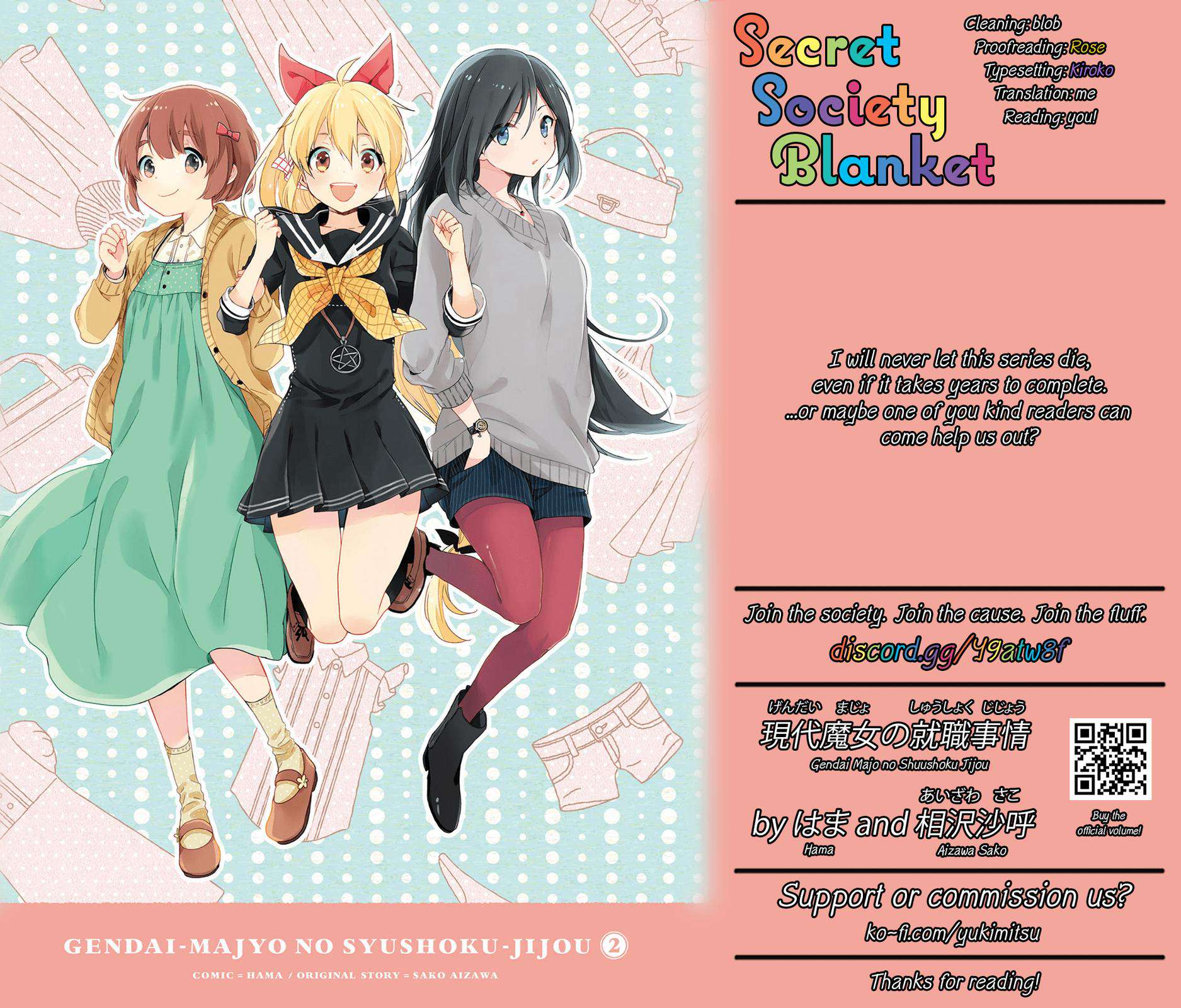 Gendai Majo no Shuushoku Jijou Chap 14 - Next Chap 15