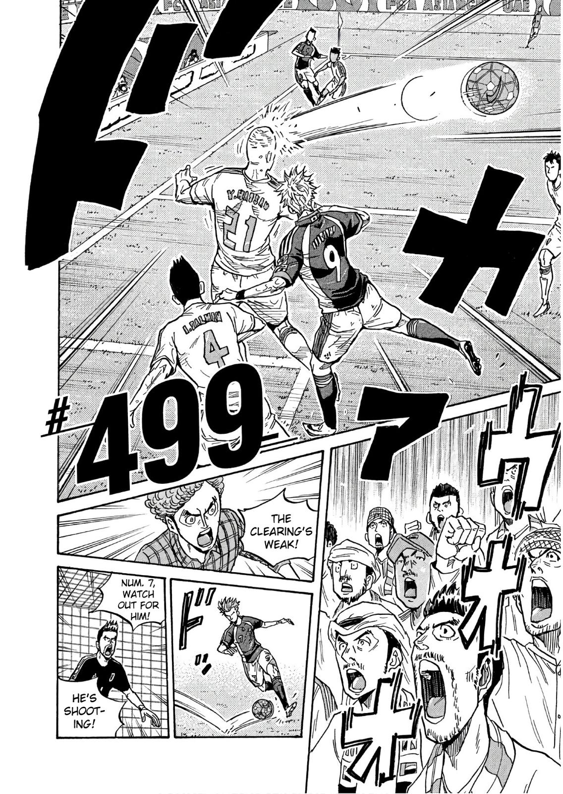 Giant Killing Chap 499 - Next Chap 500