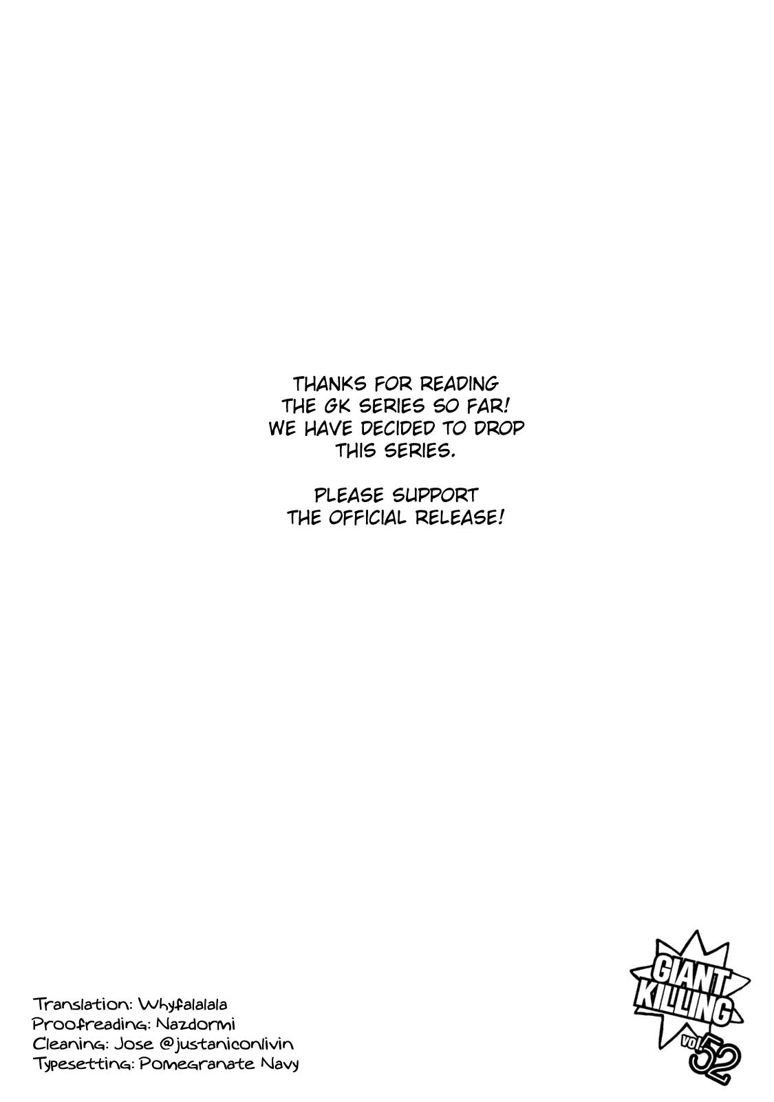 Giant Killing Chap 514 - Next Chap 515