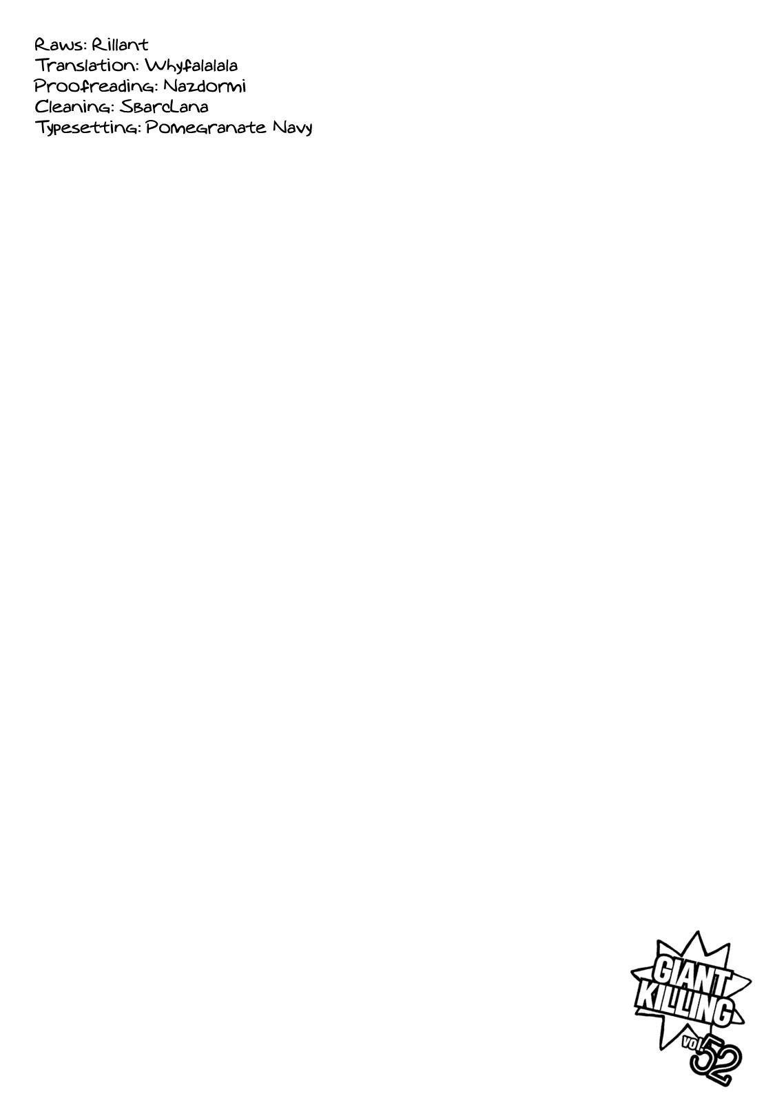 Giant Killing Chap 512 - Next Chap 513