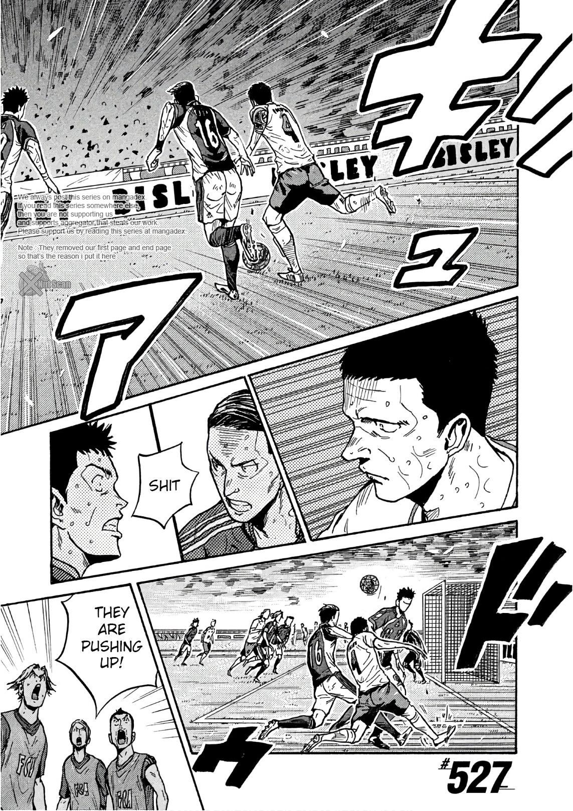 Giant Killing Chap 527 - Next Chap 528