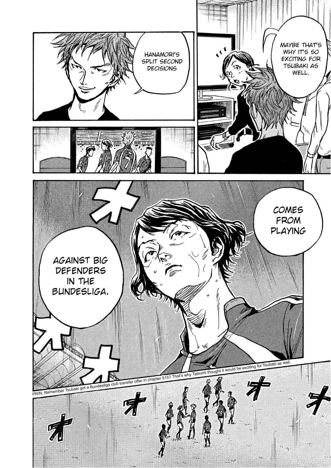 Giant Killing Chap 524 - Next Chap 525