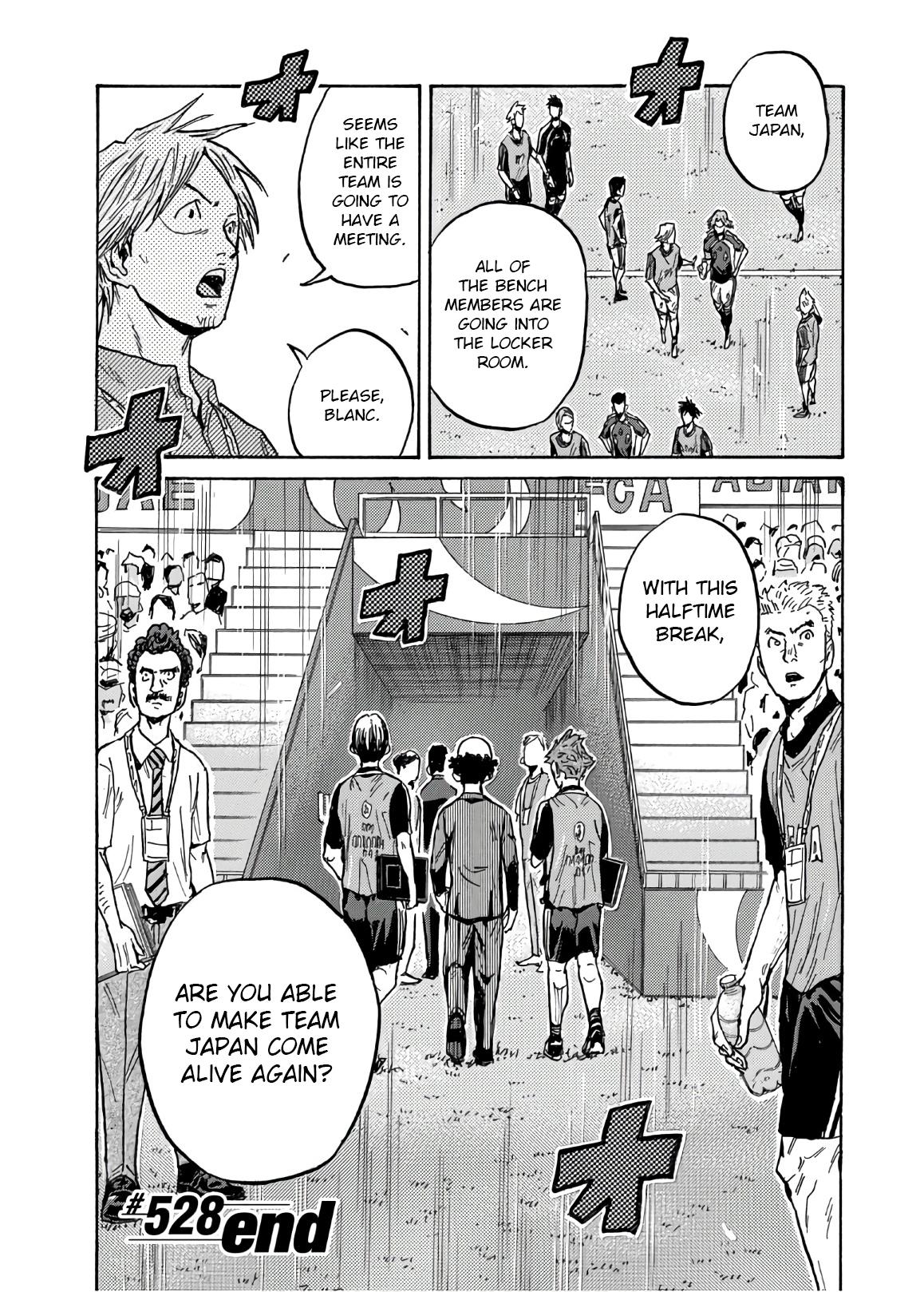 Giant Killing Chap 528 - Next Chap 529