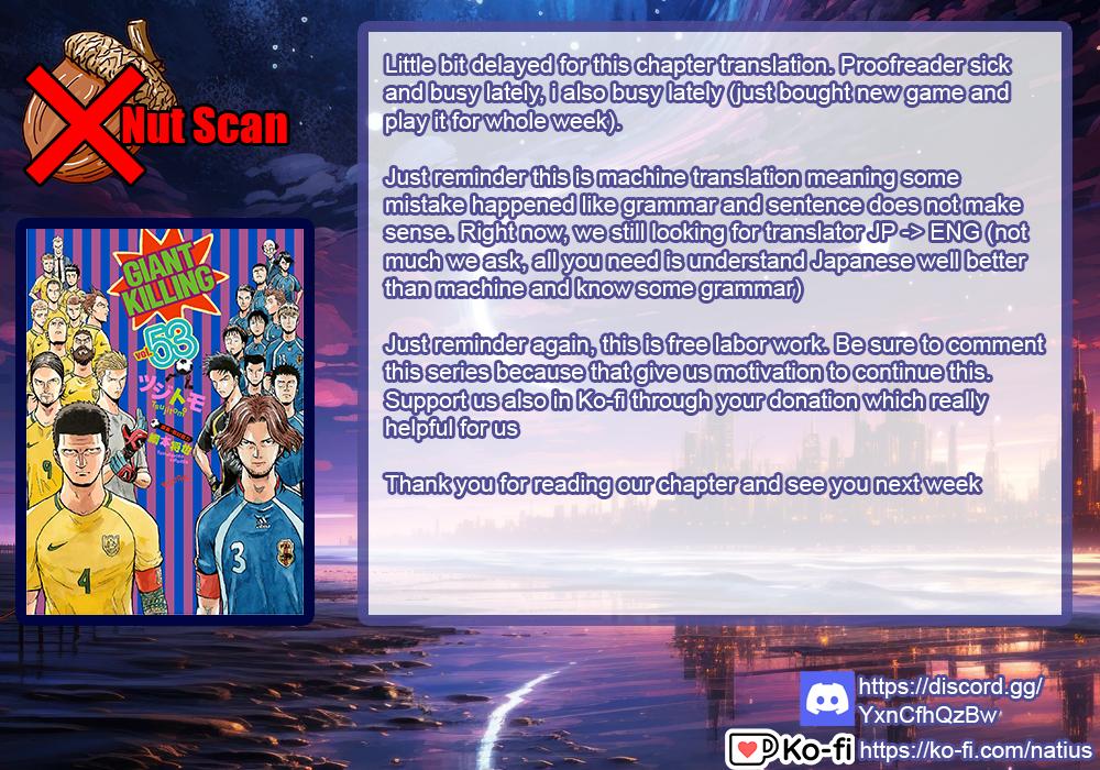 Giant Killing Chap 522 - Next Chap 523