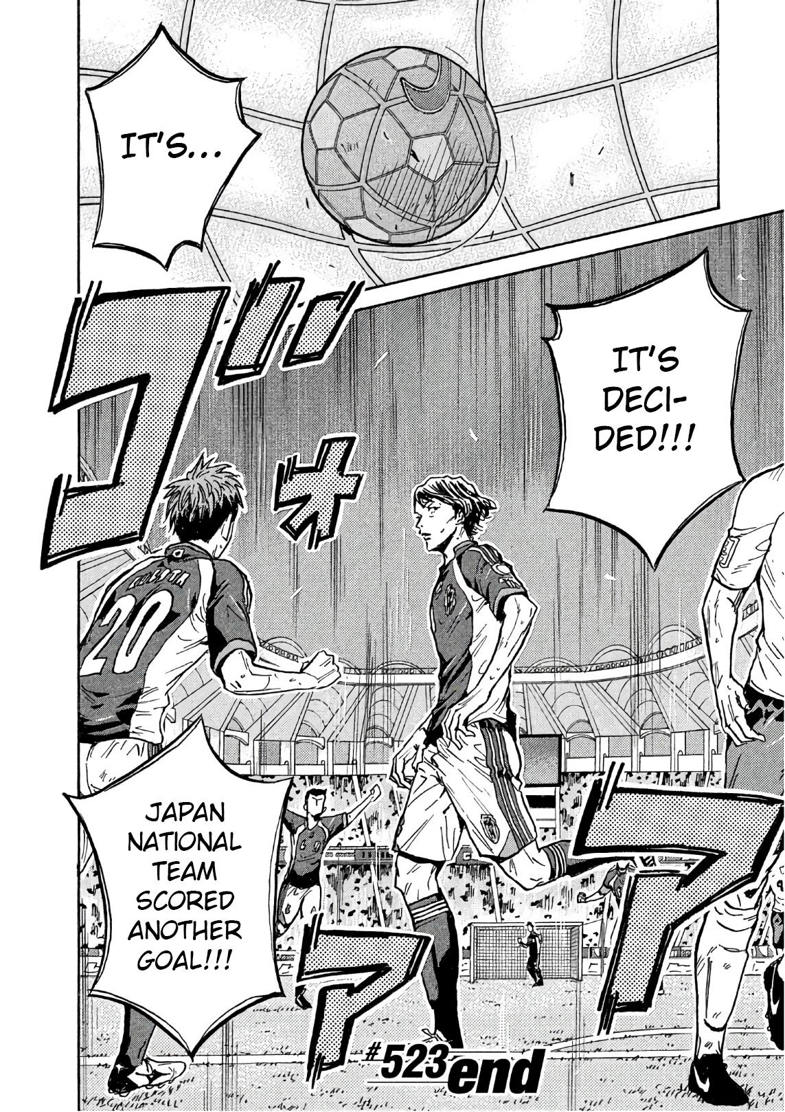 Giant Killing Chap 523 - Next Chap 524