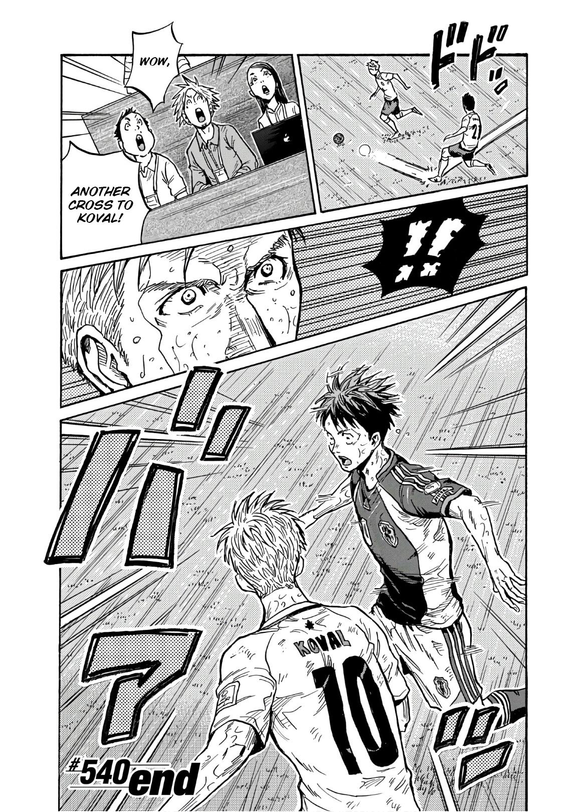 Giant Killing Chap 540 - Next Chap 541