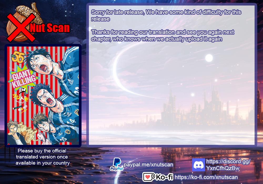 Giant Killing Chap 540 - Next Chap 541