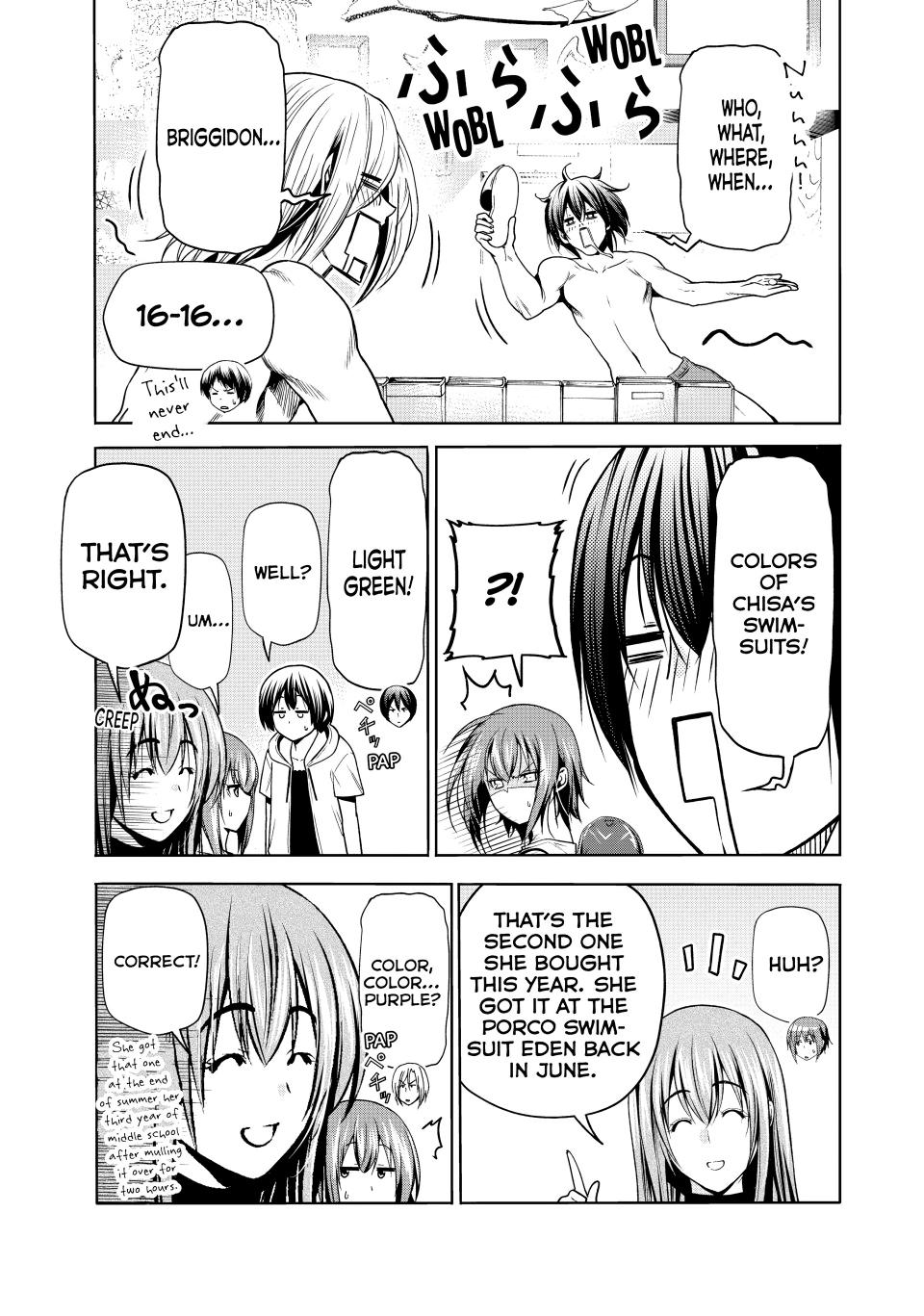 Grand Blue Chap 87.5 - Next Chap 88.5
