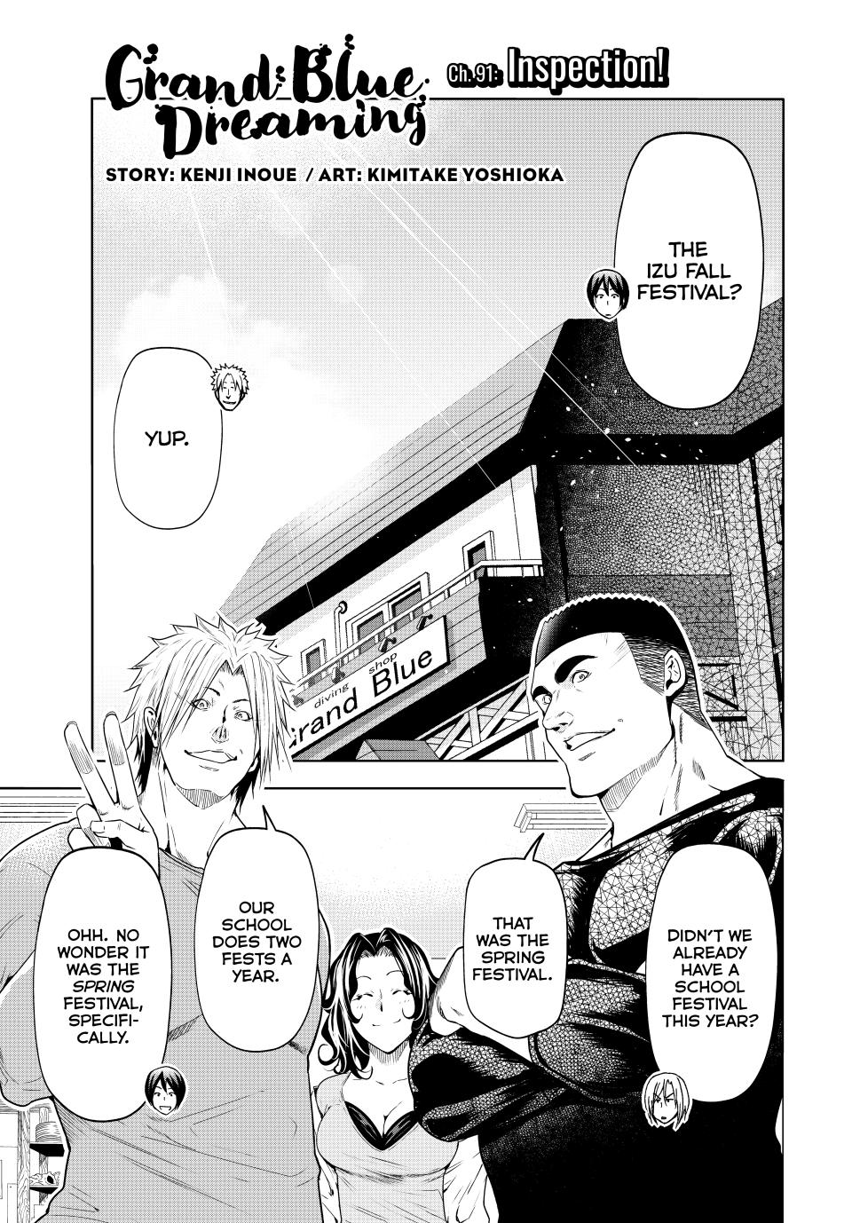 Grand Blue Chap 91 - Next Chap 92
