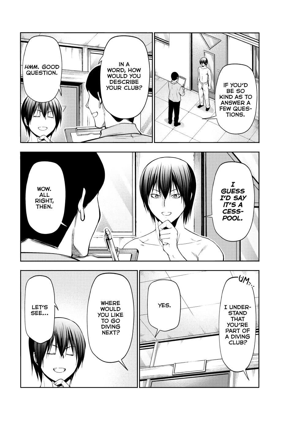 Grand Blue Chap 95 - Next Chap 96