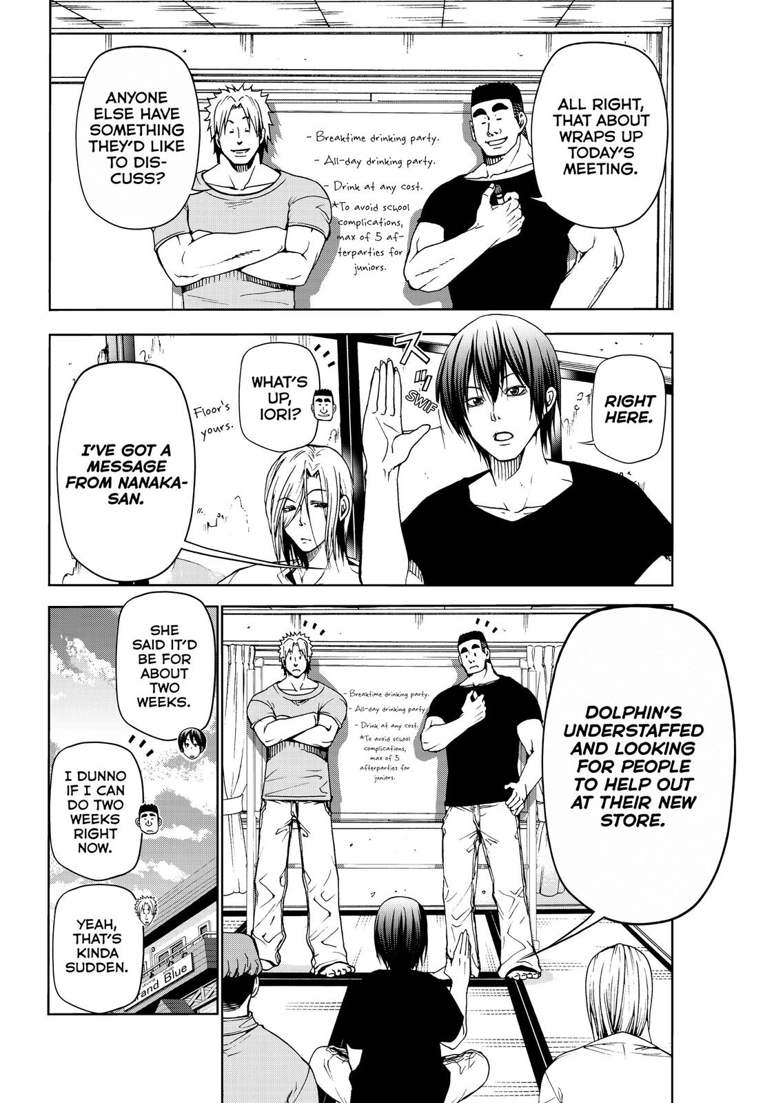 Grand Blue Chap 45.5 - Next Chap 46.5