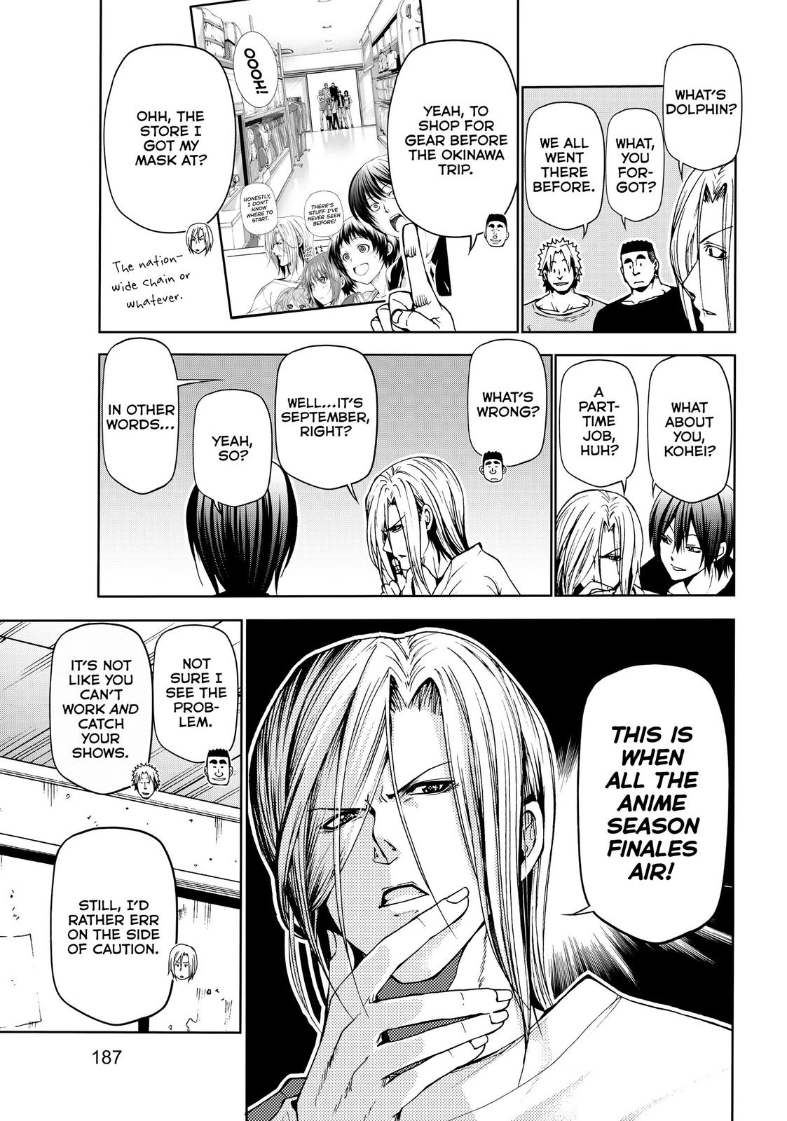 Grand Blue Chap 45.5 - Next Chap 46.5