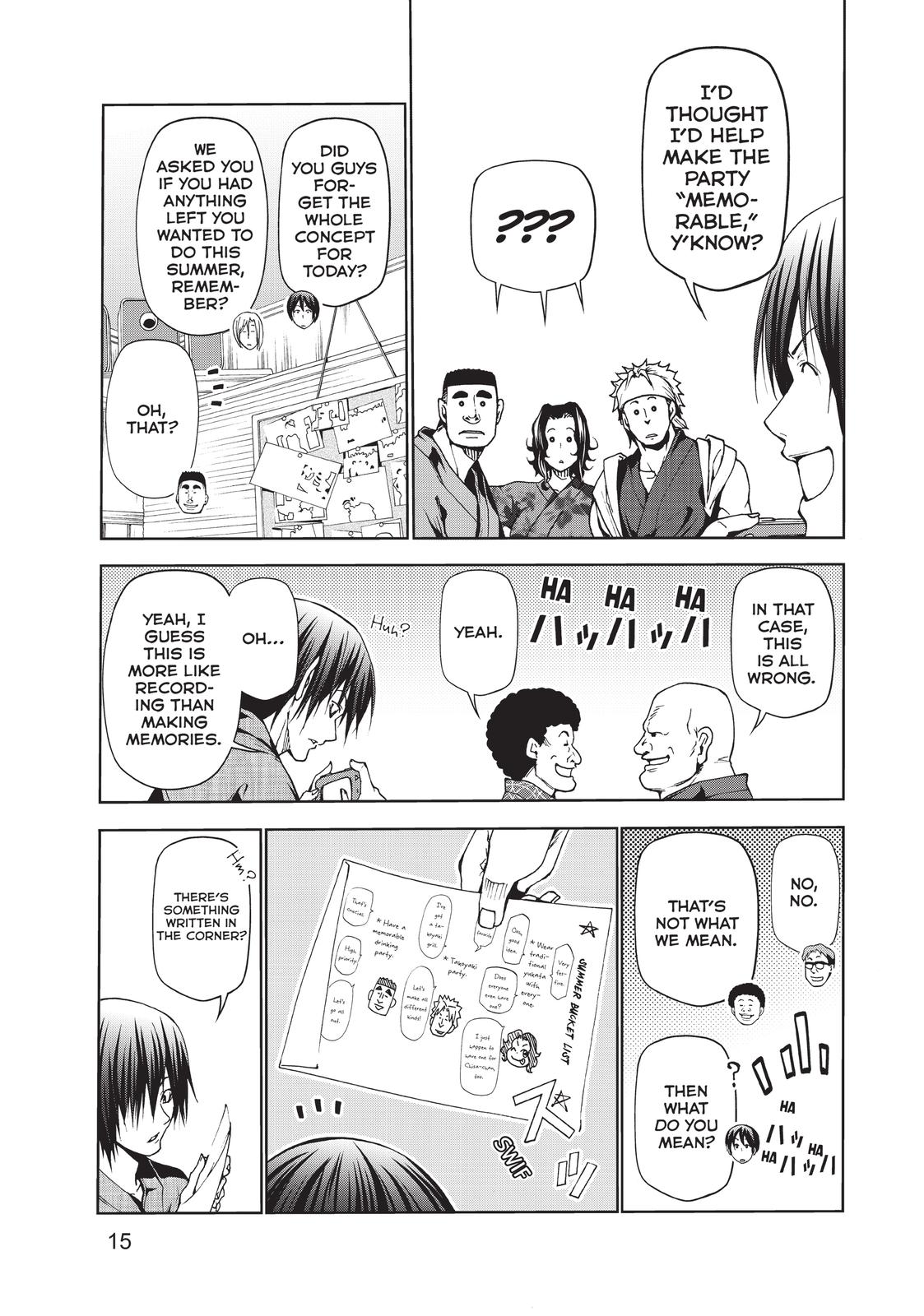 Grand Blue Chap 46 - Next Chap 47