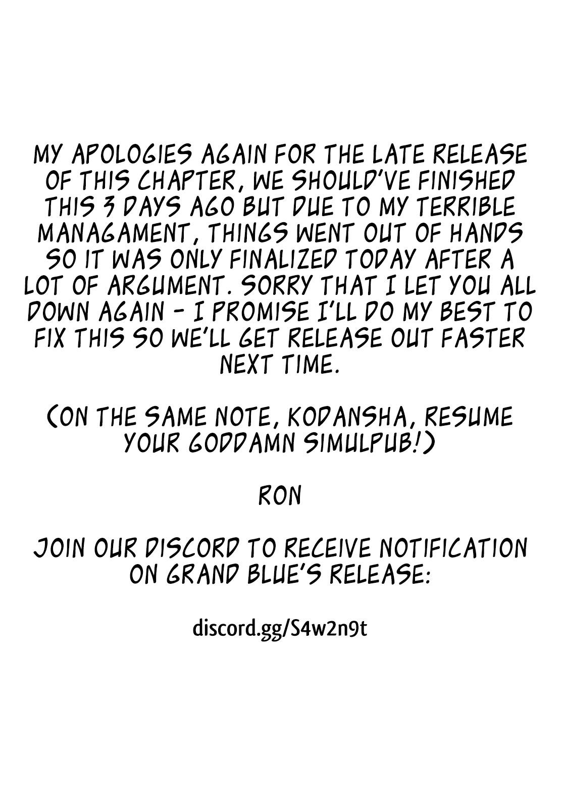 Grand Blue Chap 79 - Next Chap 80
