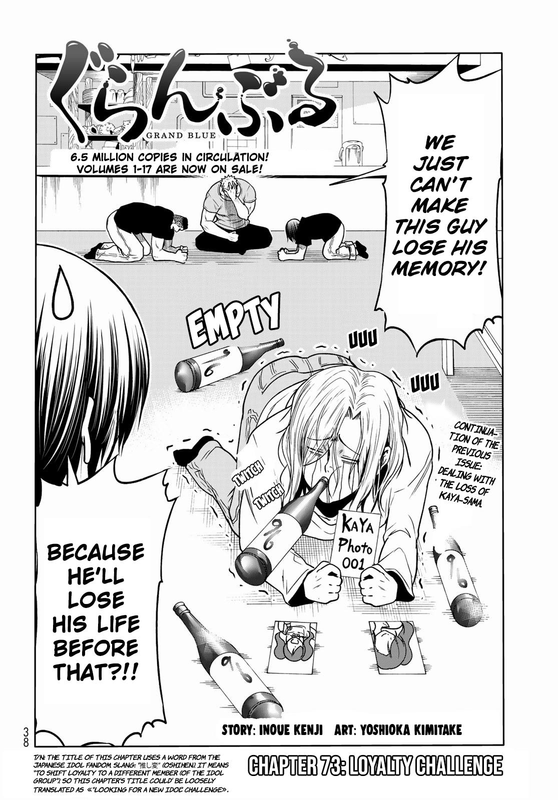 Grand Blue Chap 73 - Next Chap 74