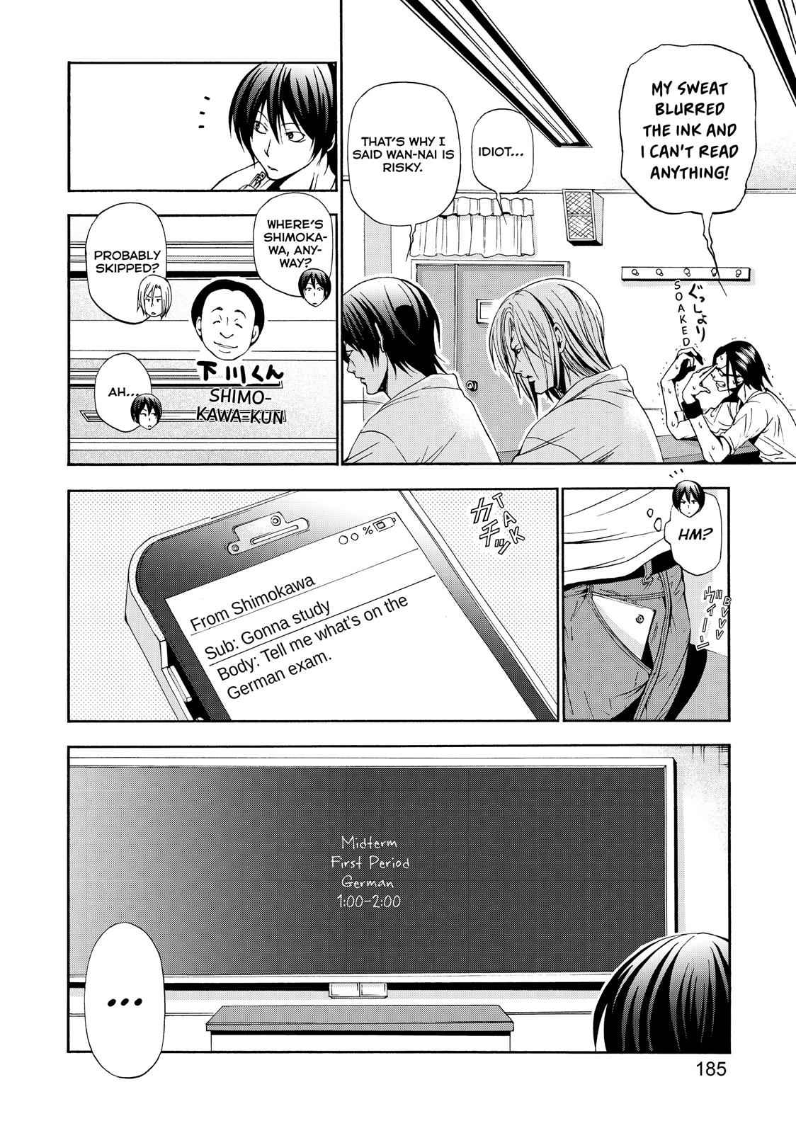 Grand Blue Chap 8.5 - Next Chap 9.5
