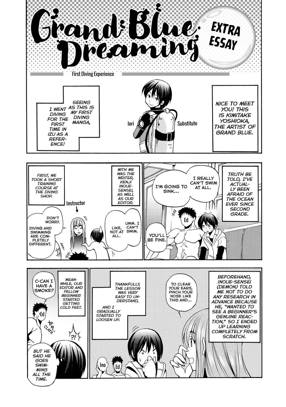 Grand Blue Chap 8.5 - Next Chap 9.5